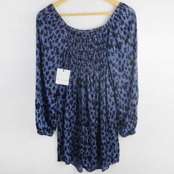 Bella Dahl Lolita Gathered Front Mini Dress S - Picture 7 of 10